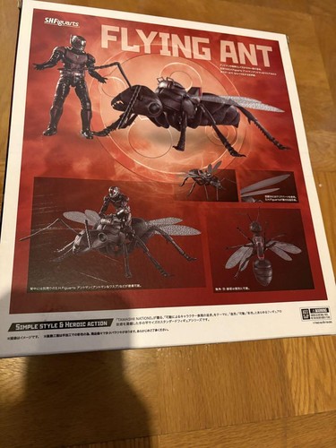 Bandai S.H.Figuarts Ant-Man & Wasp Flying Ant Figure Set Movie Version - Picture 6 of 6