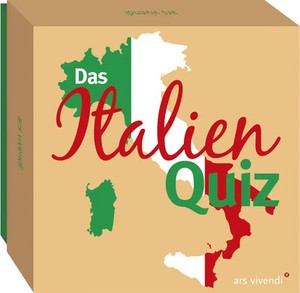 Das Italien-Quiz | Box mit 66 Spielkarten und Anleitung | Deutsch | Spiel | 1954