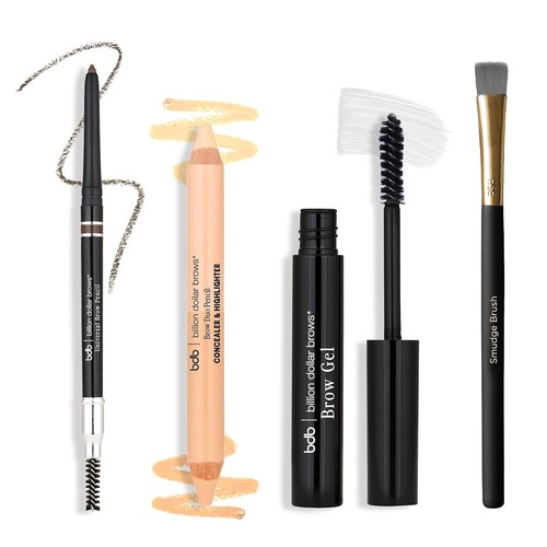 BDB Billion Dollar Brows Bestseller Kit 4-teiliges Universal Augenbrauen Set - Neu im Karton