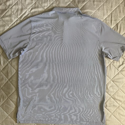 Peter Millar Summer Comfort Casual Golf Polo Mens 2XL Navy Blue White Striped - Picture 4 of 10