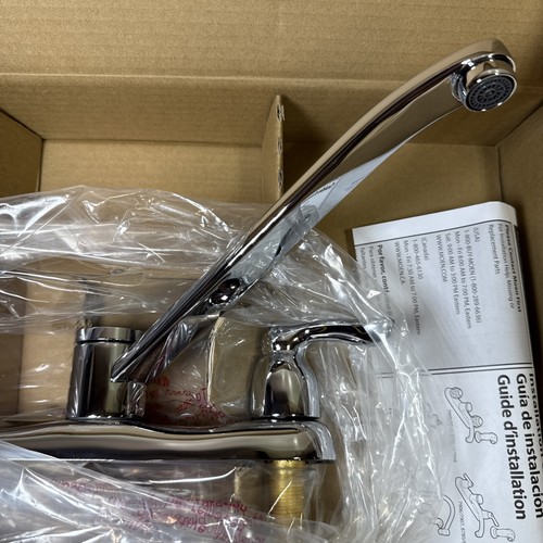 Moen Commercial (M-Bition) 8780 Two Handle Centerset Kitchen Faucet in Chrome - Picture 2 of 8