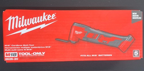 Milwaukee M18 Oscillating Multi-Tool 2626-20 (Tool & Accessory Pack)(New/Sealed) - Picture 1 of 2