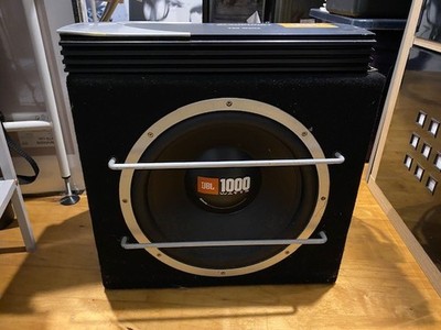 Jbl 1000 Watt Subwoofer GTA 4 Special Edition Blaupunkt ink. Kabel, Erdung etc.
