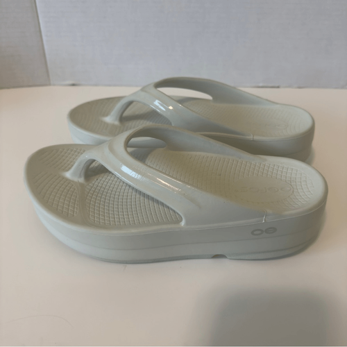 OOFOS Women's Oomega Oolala Platform Flip Flop Active Recovery Sandal Sz 8 - Picture 4 of 9