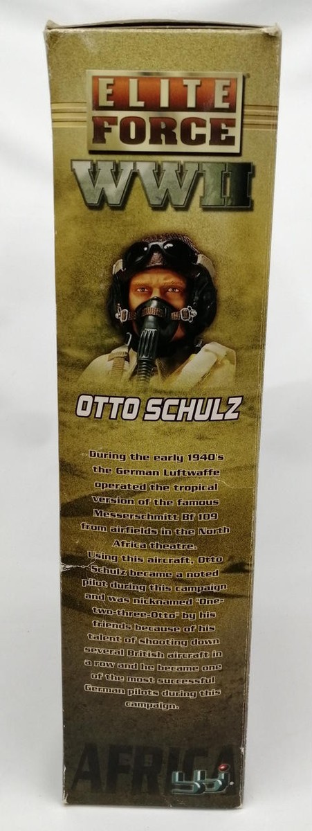 BBi Elite Force 1/6 Otto Schultz WWII Luftwaffe North Africa
