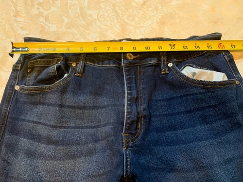 KanCan Blue Bootcut Damen Jeans Gr. 14 Stretch Dark Wash Denim NEU - Bild 4 von 14