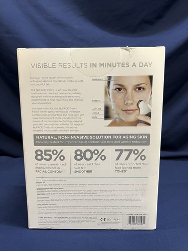 Nuevo kit de tonificación facial NuFace Trinity sellado de fábrica - Imagen 3 de 6