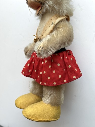 Vintage Steiff ~ 10" Niki lapin mohair articulé - Photo 5/11