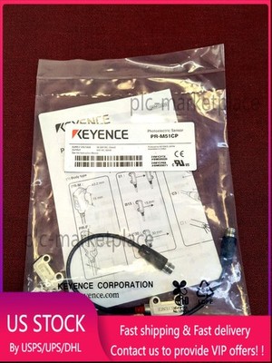 1PC New Keyence PR-M51CP Photoelectric Sensor PRM51CP Fast Ship  US Free TAX