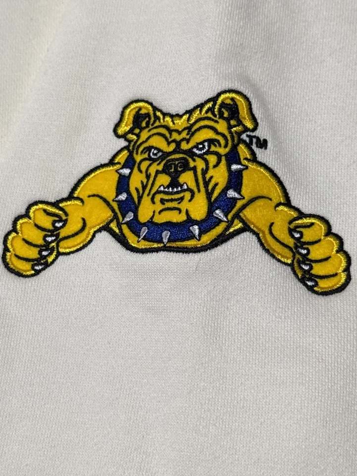 Mitchell & Ness NCAA HBCU North Carolina A&T Aggies sudadera con capucha color crema talla L Foto 3 de 4