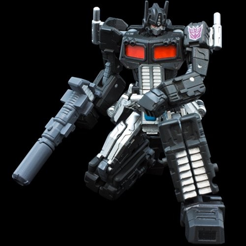 TRANSFORMERS Black Convoy Pen Painted Action Figure Sentinel Japan - Picture 5 of 9
