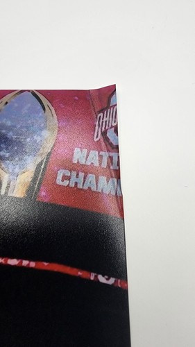 (2) Signed LATHAN RANSOM 8x10 Photos Ohio State Buckeyes Defects COA - Picture 7 of 8