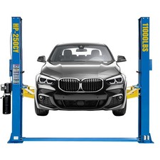 11000 Lbs Single-sided Unlocking Two Post Car Lift Auto Hoist Lift 110220v