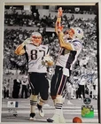 Rob Gronkowski “Gronk” & Aaron Hernandez Auto Signed  8x10 photo New England Pat