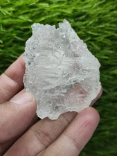 Etched Quartz Crystal Having Nice Growth And Luster Skardu_Pak.