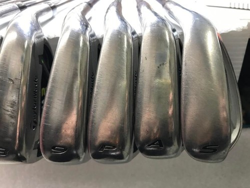 Taylormade M2 2017 Iron SET #5-pw-gw-sw 8pc Steel REAX 88 HL Flex:S Stiff - Picture 4 of 10