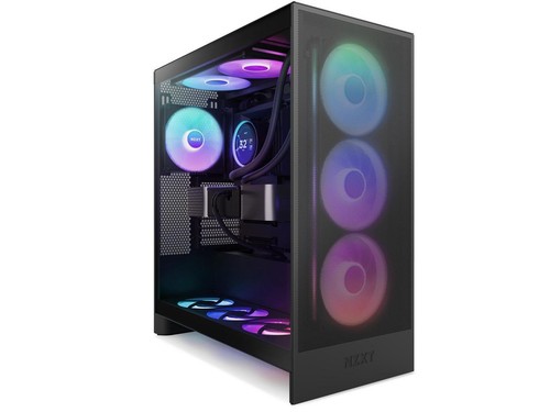 NZXT F SERIES RGB CORE 420MM BLACK SINGLE-FRAME RBG FAN UNIT - Afbeelding 4 van 4