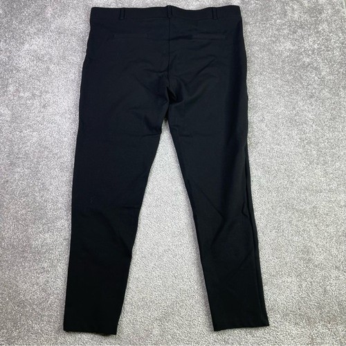 Betabrand Classic Dress Pants Women's 2XL Black Skinny High Rise Faux Pockets - Picture 3 of 10