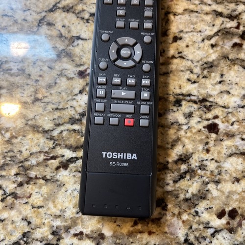 TOSHIBA SE-R0265 REMOTE CONTROL FOR DVD PLAYER Tested Good - Picture 4 of 7