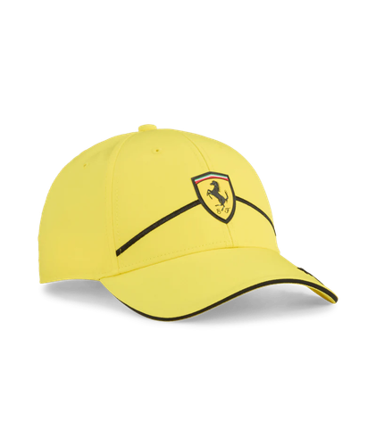 Scuderia Ferrari F1 Race Baseball Hat Yellow