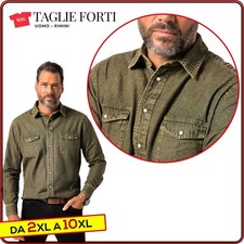 men's striped shirt PLUS SIZES cotton from 2xl to 8xl JP 1880