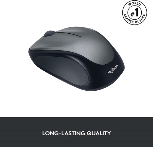 Logitech M235 Wireless Mouse, 2.4 GHz with USB Unifying Receiver, 1000 DPI Optic - Picture 7 of 10
