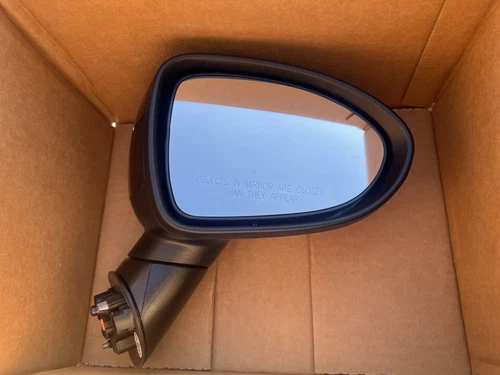 USED Passenger Side Mirror Assembly for 2014-2017 KIA Rio models BLACK