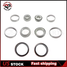 10Pcs Front Wheel Bearing & Seal Kit For Ford F-250 F-350 Super Duty Econoline