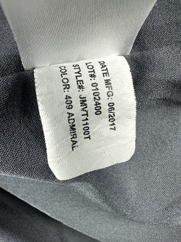 Johnnie-O Weste Herren 4XLT Admiral blau Pullover Fleece durchgehender Reißverschluss Logo JMWT1100T - Bild 12 von 12