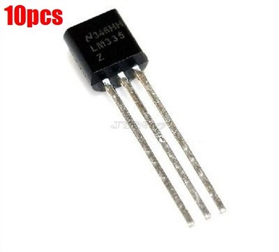 10Pcs Temperature Sensor LM335Z Precision Ic New ep