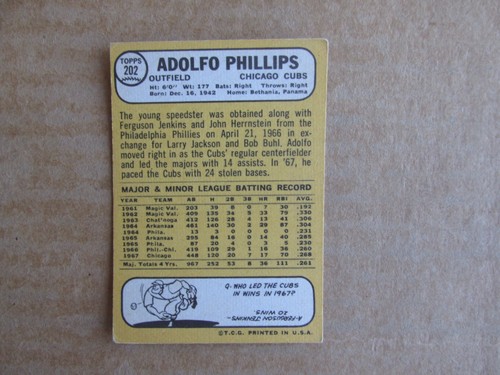 1968 TOPPS BASEBALL CARD SINGLES #1-285 COMPLETE YOUR SET U- PICK UPDATED 10/9 - Picture 315 of 422