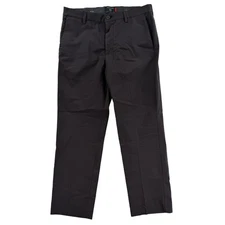 Dockers Smart 360 Flex Pants Mens 33x30 Charcoal Straight Fit Chino Stretch NWT