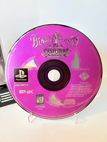 Samurai Shodown III: Blades of Blood (Sony PlayStation 1, 1996) Completo Como Nuevo - Imagen 2 de 17