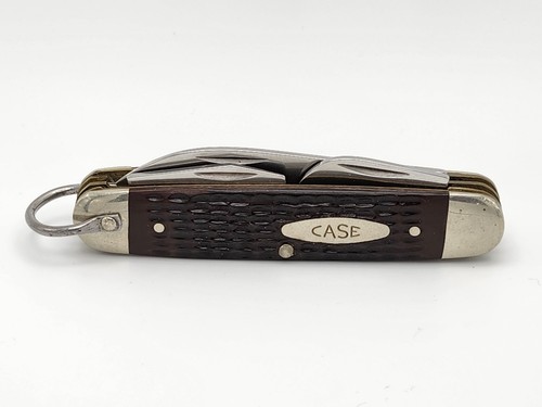 Classic CASE XX USA 640045R Camper Scout Utility Pocket KNIFE - 5X Year 2004 - Picture 10 of 10