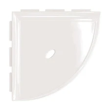 8" Corner Shower Shelf - Lugged for New Construction, Shower Organizer for Ti...