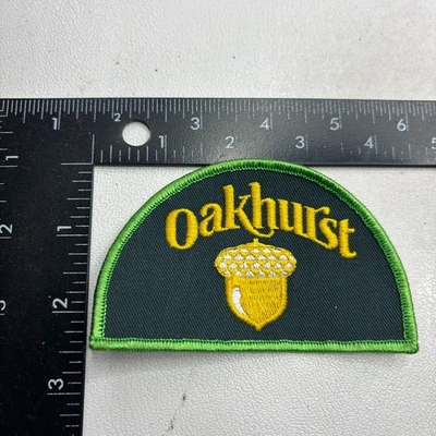 #ad Vtg OAKHURST DAIRY PORTLAND MAINE Patch Butter Cream Dairy 57V9 $5.91