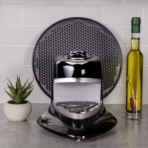 Presto rotierender Pizzaofen, Backen 7-12" Pizzen, Flügel, Rollen & mehr (offene Box) - Bild 11 von 12