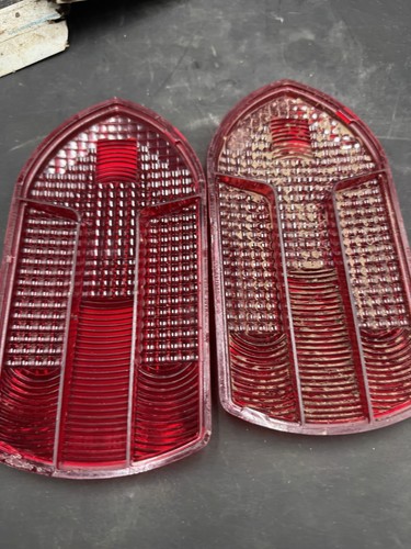 Par de lentes Guide-R8-53 SAE-STAI luz roja 5941749 señal de giro freno NOS - Imagen 5 de 6