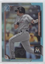 2015 Bowman Draft Chrome Sky Blue Refractor Avery Romero #176 7at