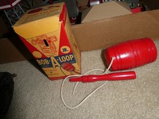 Vintage 1958 Remco Romper Room Bob a Loop Wood Toy in Box