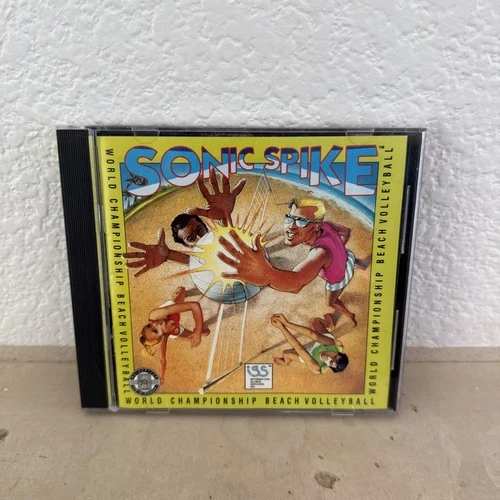 Sonic Spike Turbografx 16 Game Case and Manual!  Tested!!  TG-16 TG16