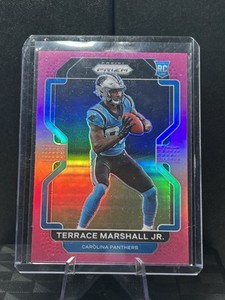 2021 Panini Prizm - Rookie Terrace Marshall Jr. #348 Pink Prizm (RC)