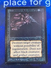 MTG Terror Beta Moderately Played Magic the Gathering