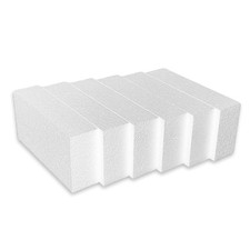 Craft Foam Blocks 6 Pack - 8x4x2 - Made in USA - Foam Rectangles for Floral A...