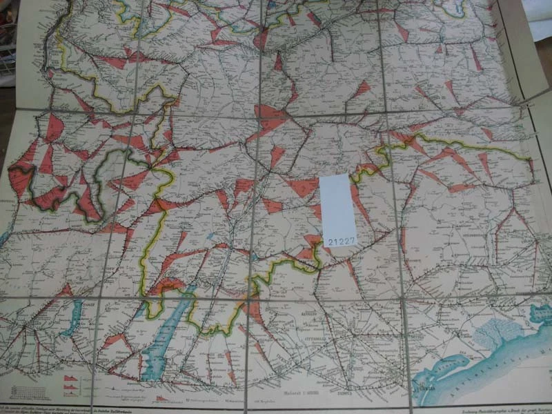Tyrol  Oberitalien Deutsche Strassenprofilkarte für Rad und Autofahrer - Bild 1 von 1