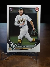 2025 Bowman - Jacob Wilson #9 (RC) Athletics