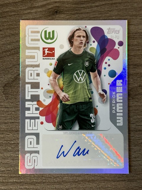 Match Attax Bundesliga 25/26 Spektrum Autogramm Patrick Wimmer VfL Wolfsburg