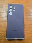 AUTHENTIQUE Coque Silicone Samsung pour Galaxy S24 ULTRA Violet Foncé OUVERTE NEUVE !