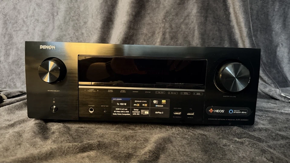 Denon AVR-X2500H 7.2 AV-Receiver - Sehr guter Zustand - Bild 1 von 4
