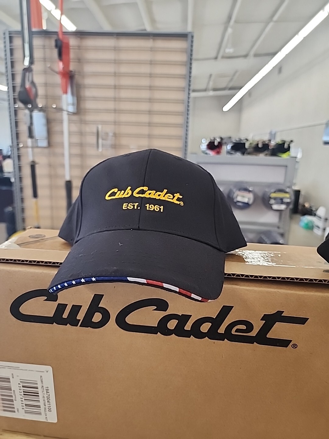 Cub Cadet Hat Black w/ Embroidered Logo